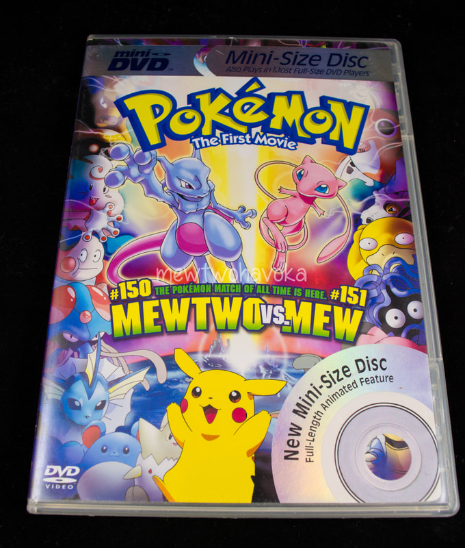 Dvd Pokemon Mewtwo Vs Mew