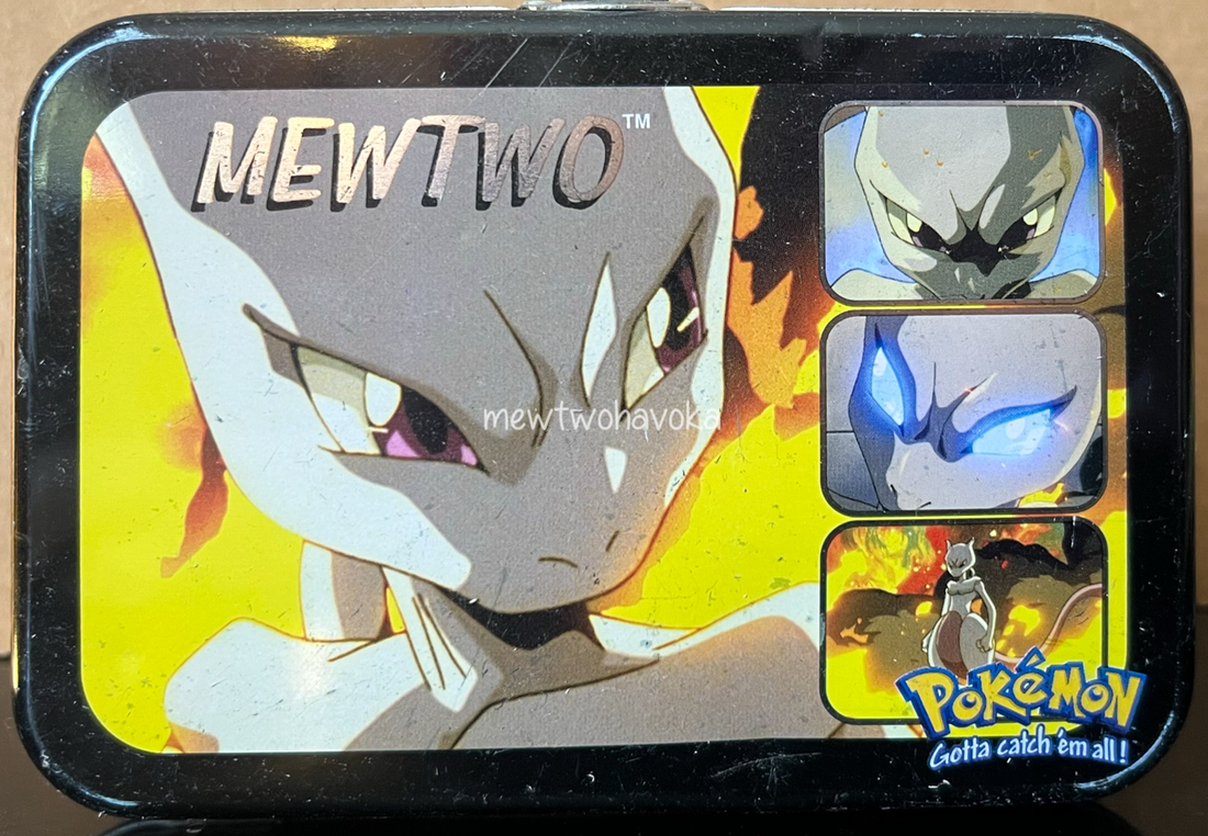 Pokemon TCG: Mewtwo Strikes Back Evolution Tin (Armored Mewtwo) [Brand New!]